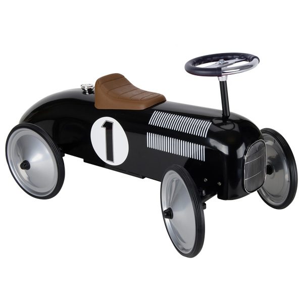 Goki Ride-On Car, Black