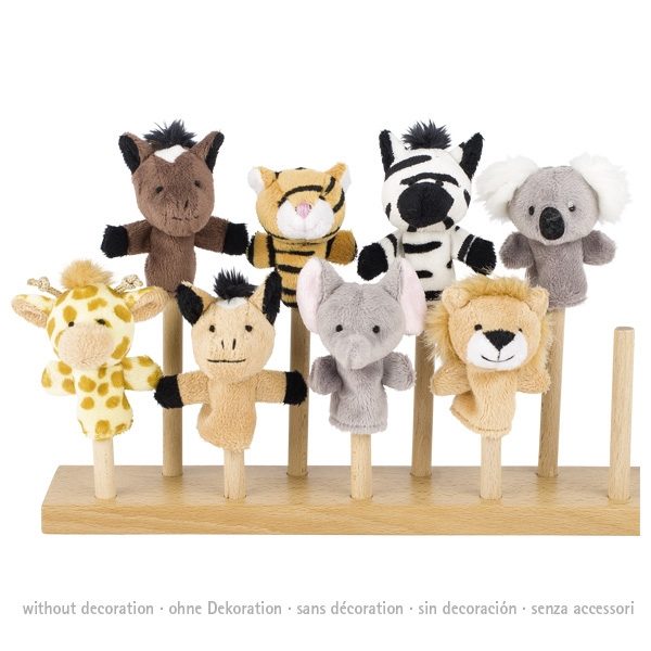 Goki Finger Puppets, Wild Animals