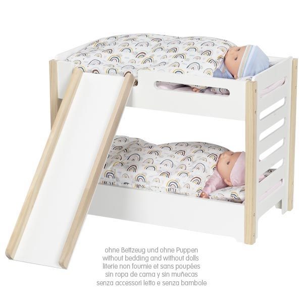 Goki Doll's Bunk Bed with Slide