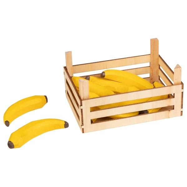 Goki Bananas in a Fruit Crate