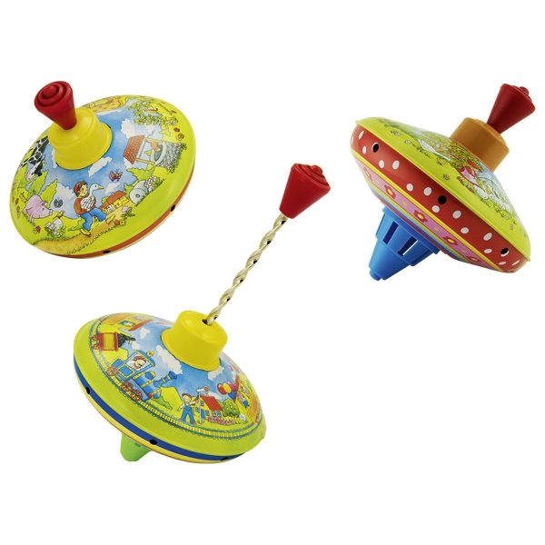 Goki Humming Top, Goose Girl / Hans in Luck / Train