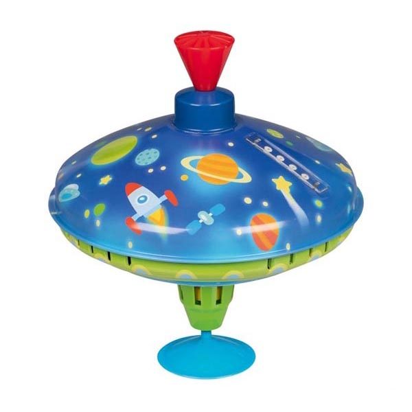 Goki LED Humming Top, Space