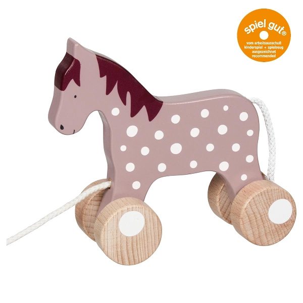 Goki Pull-Along Horse, Lifestyle Mallow