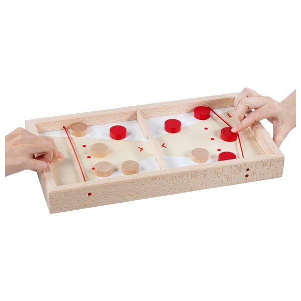 Goki Super Puck 2-in-1 Board Game