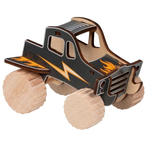 Goki Vehicle Assembly Kit, Monster Truck