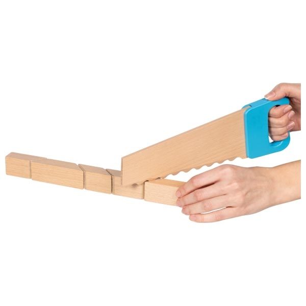 Goki Wooden Building Blocks with Velcro