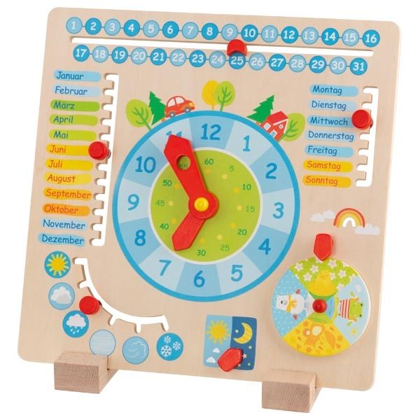 Goki Wooden Annual Calendar