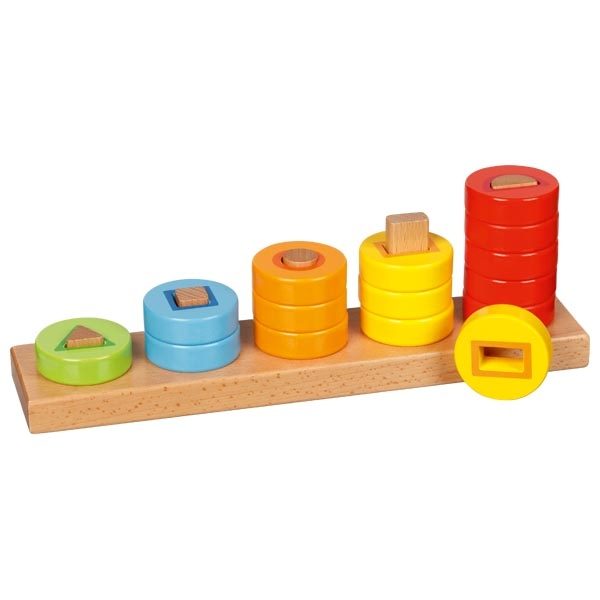 Goki Learn to Count with Wooden Rings