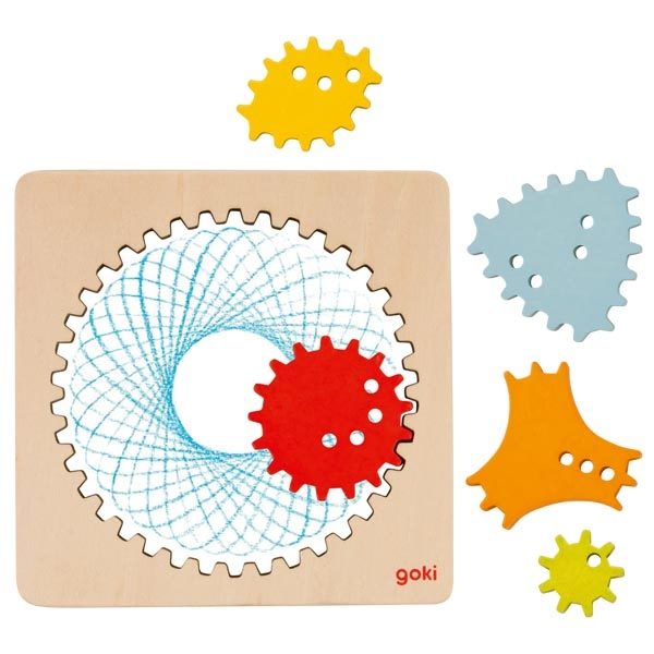 Goki Wooden Spirograph