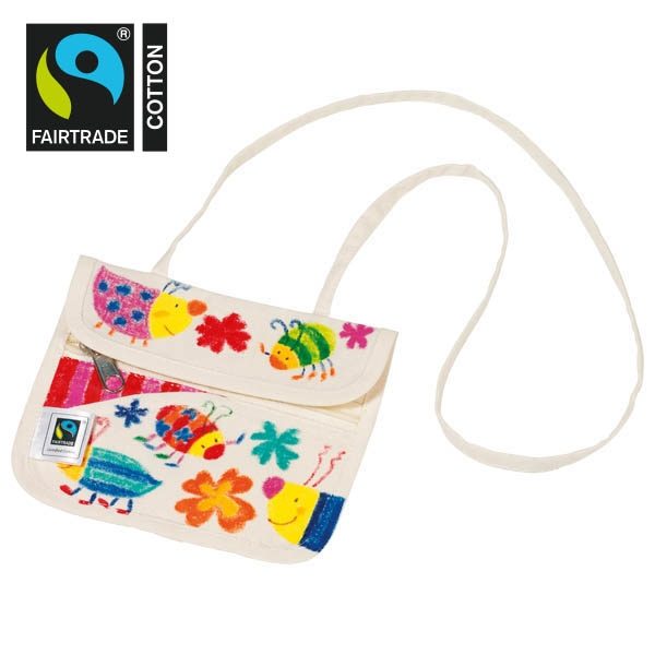 Goki Neck Pouch, Fair Trade