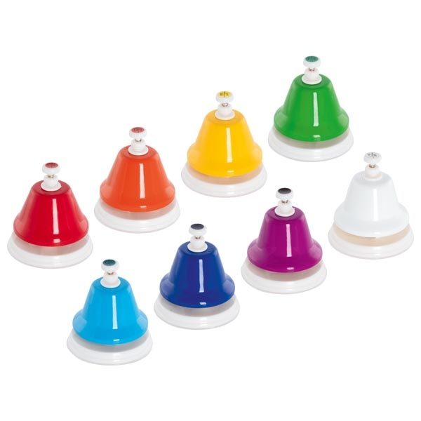 Goki Set of 8 Coloured Hand Bells