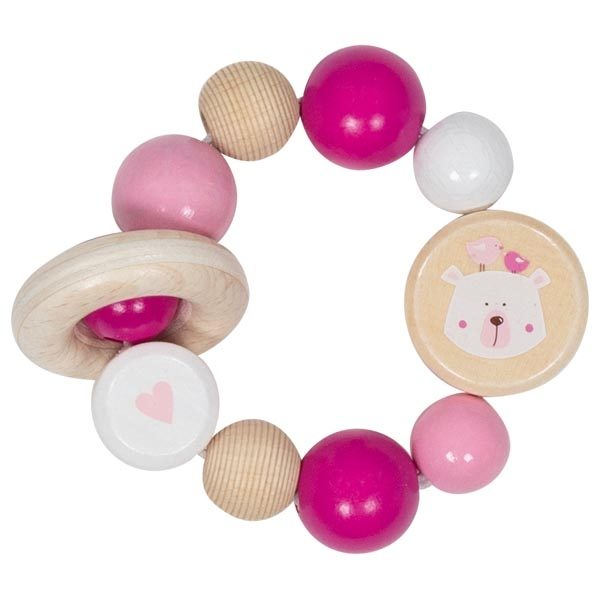 Goki Elastic Touch Ring, Little Polar Bear
