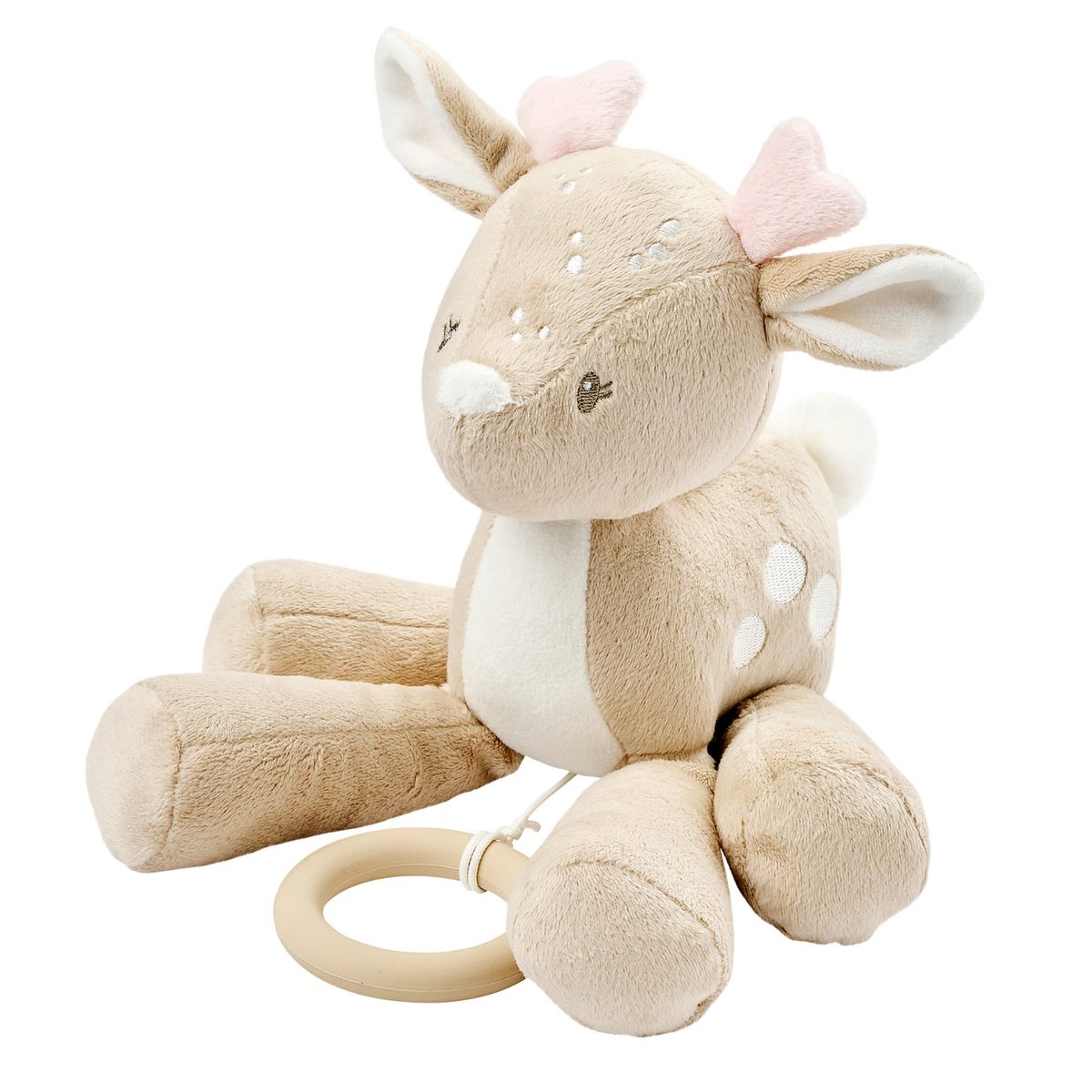 Nattou FanFan Musical Deer, 25 cm, Beige