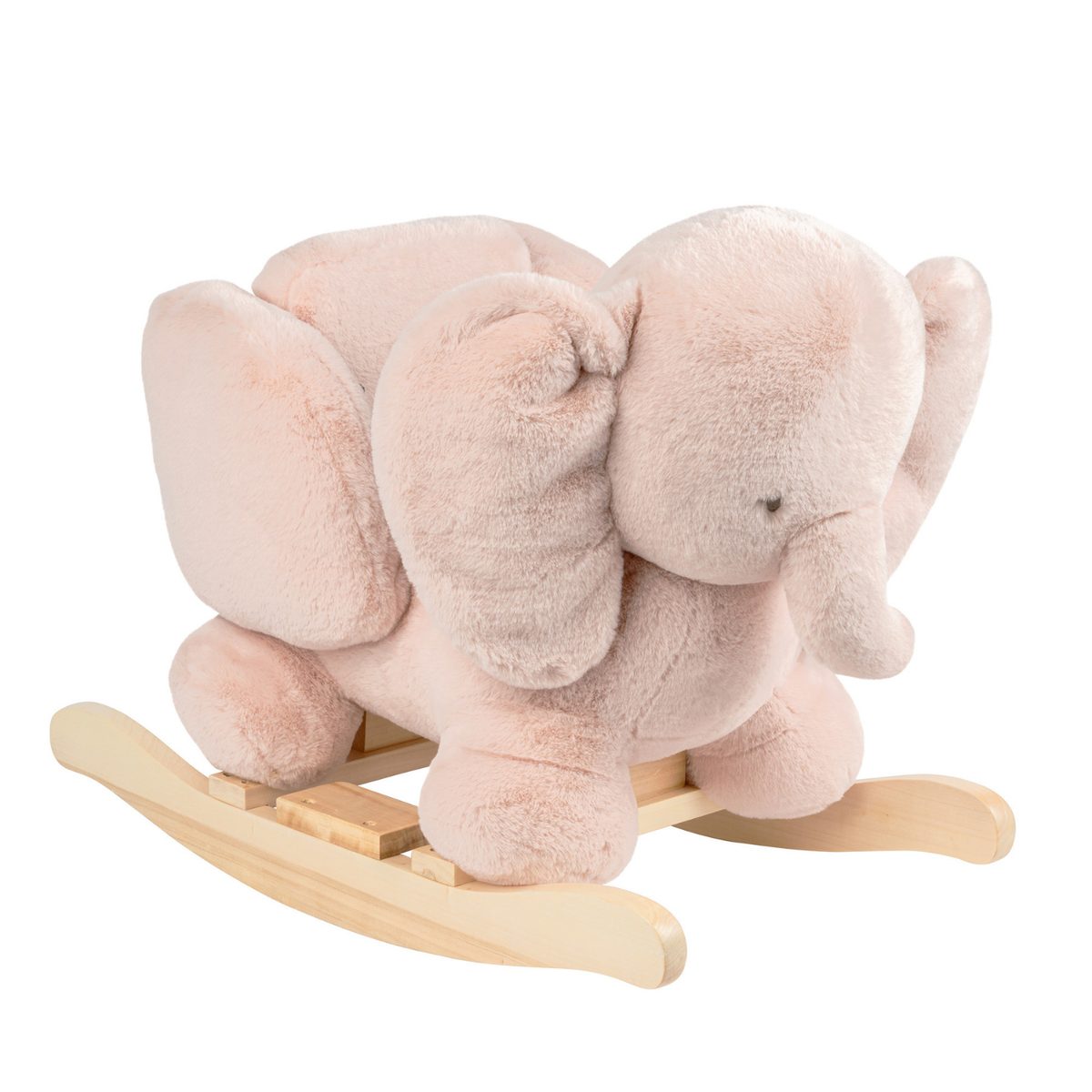 Nattou FanFan Rocking Elephant, Old Pink