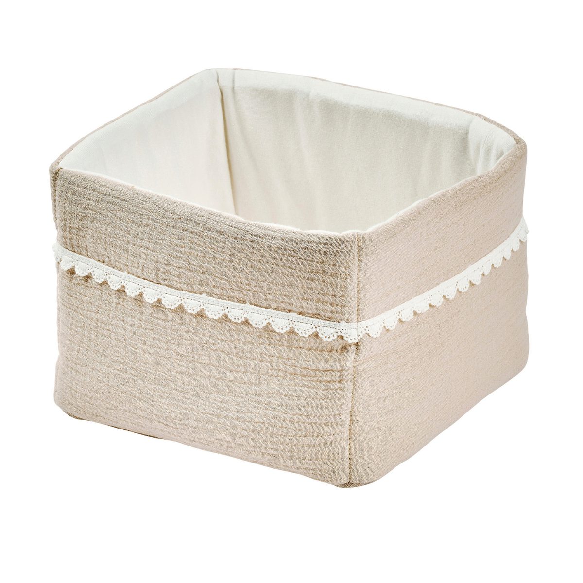 Nattou FanFan Care Basket, 20×20 cm, Sand