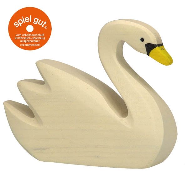 HOLZTIGER Swan, Swimming
