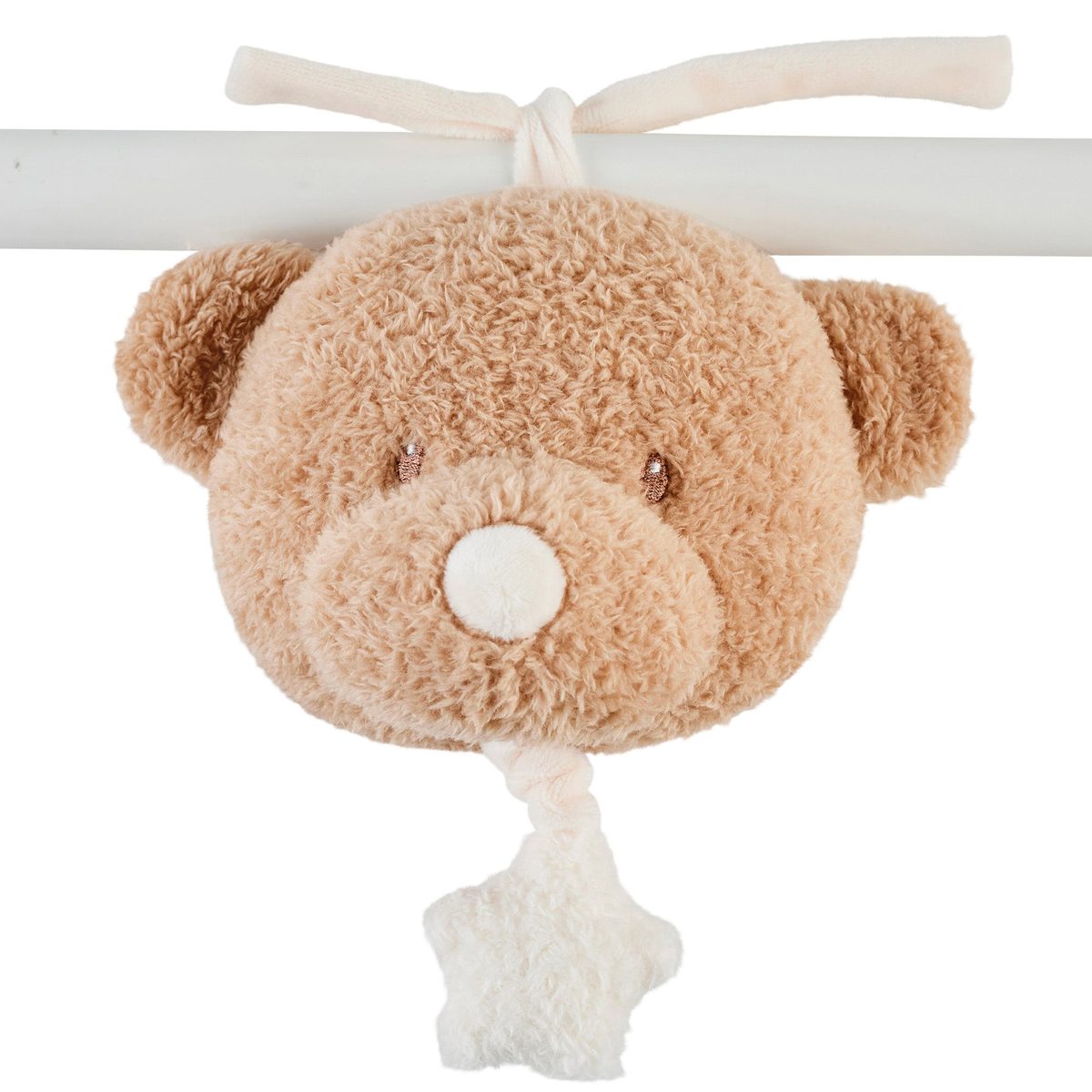 Nattou TEDDY Musical Bear, 16 cm, Caramel