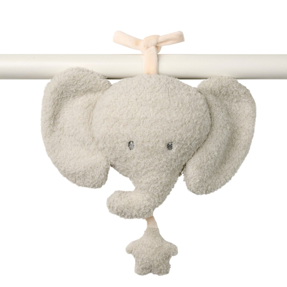 Nattou TEDDY Musical Elephant, 20 cm, Grey