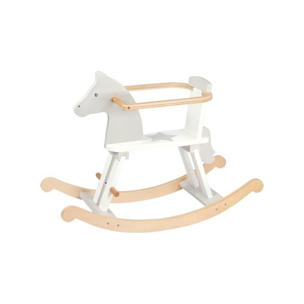 Classic wooden rocking horse