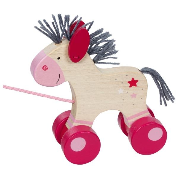 Goki Pull-Along Horse, Lillie