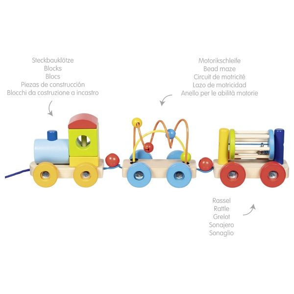 Goki Train Rio with Bead Maze