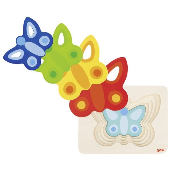 Goki Layer Puzzle, Butterfly II