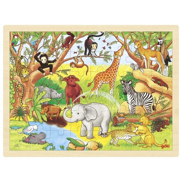 Goki Inlay Puzzle, Africa