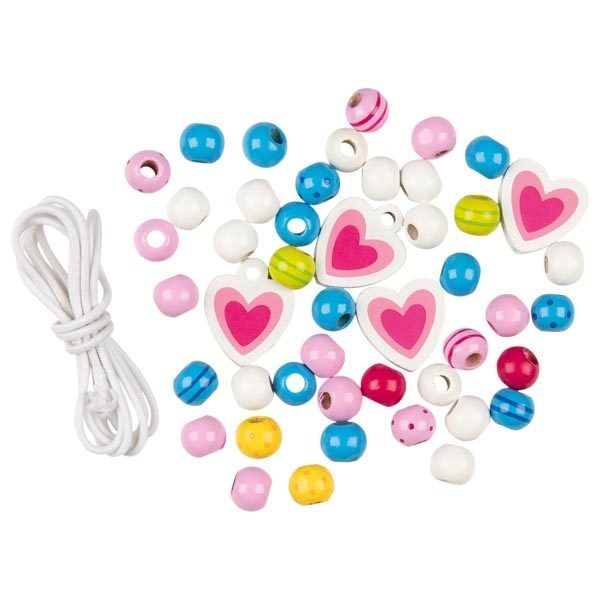 Goki Wooden Bead Set, Susibelle, 46 Beads
