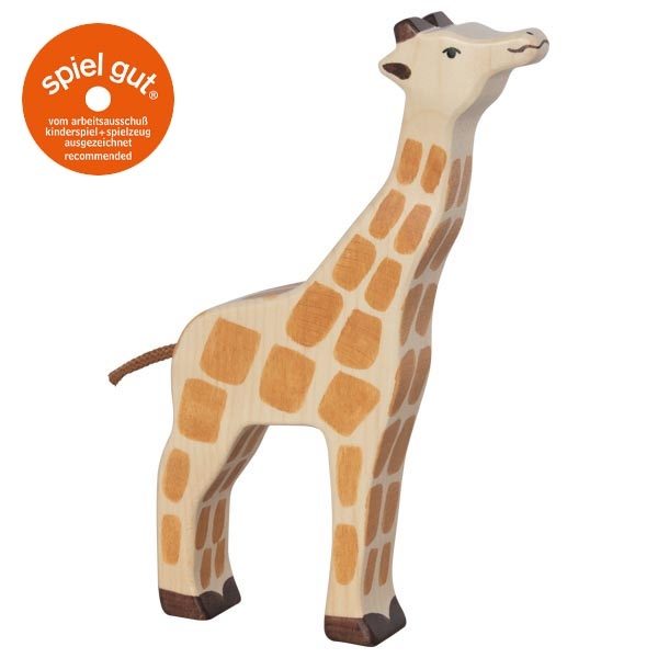 HOLZTIGER Giraffe, Head Raised