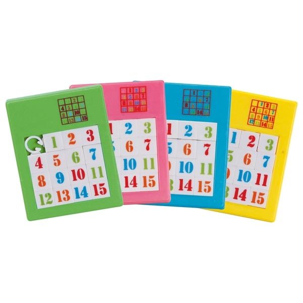 Goki Sliding Puzzle, Numbers