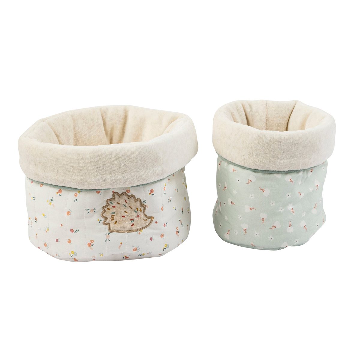 Nattou Storage Baskets, Mila, Lana & Zoe, Set of 2