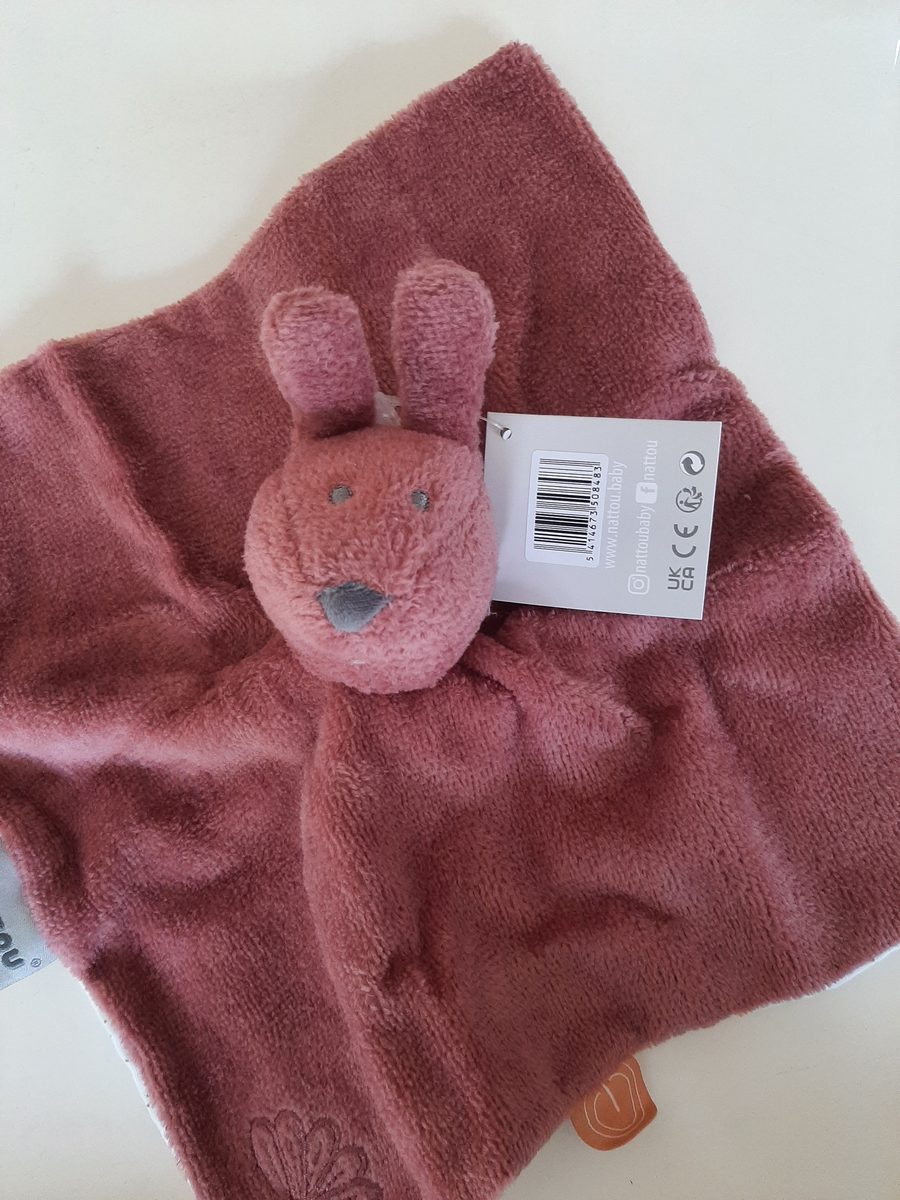 Nattou Doudou Susie & Bonnie, Dusty Rose