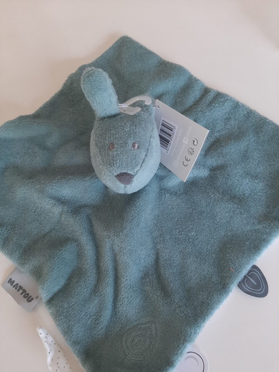 Nattou Doudou Susie & Bonnie, Sage Green