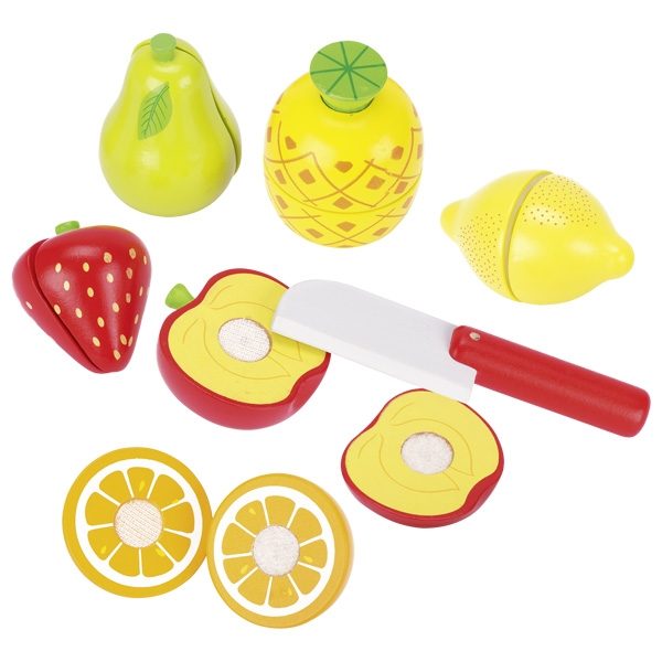 Goki Fruit with Velcro, 13 Pieces
