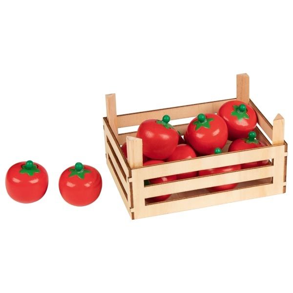 Goki Tomatoes in a Vegetable Crate