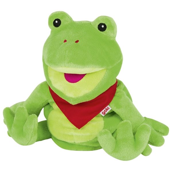 Goki Hand Puppet, Frog Frilo