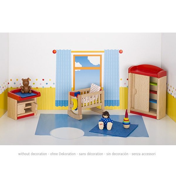 Goki Doll's House Children's Room Set