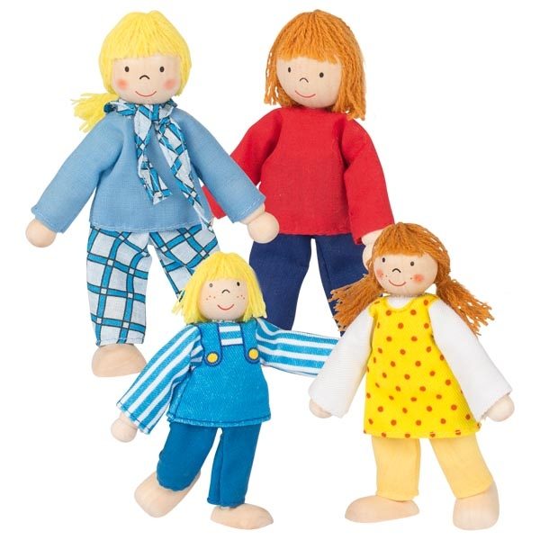 Goki Flexible Dolls, Young Family
