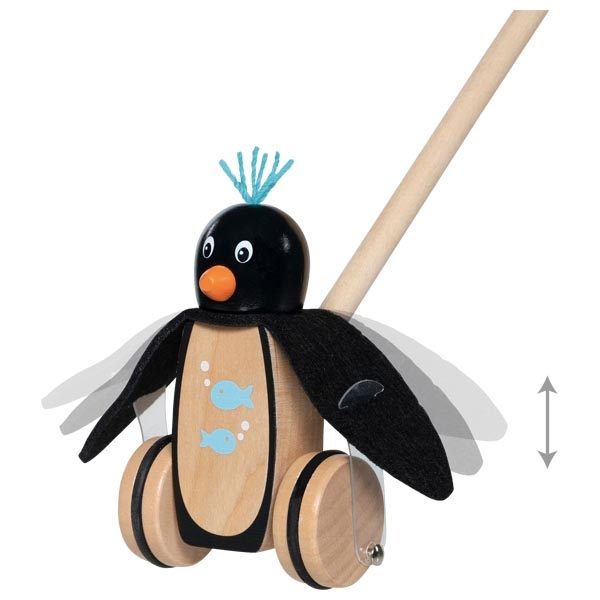 Goki Push-Along Penguin, Pablo