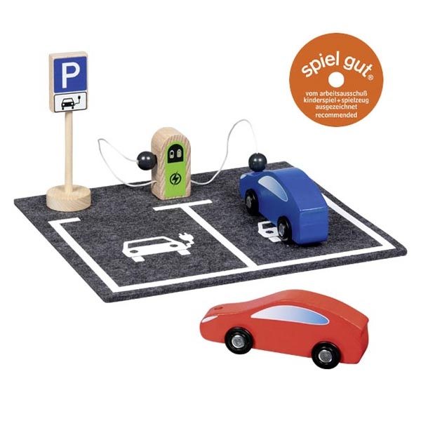 Goki E-Charging Station PowerLoad, with 2 Vehicles