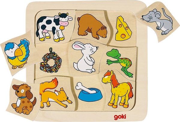 Goki Puzzle, Who Eats What?