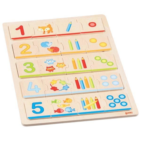 Goki Puzzle, Learn to Count