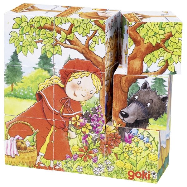 Goki Cube Puzzle, Fairy Tale