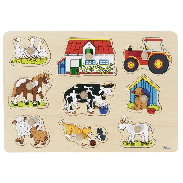 Goki Lift-Out Puzzle, Farm I