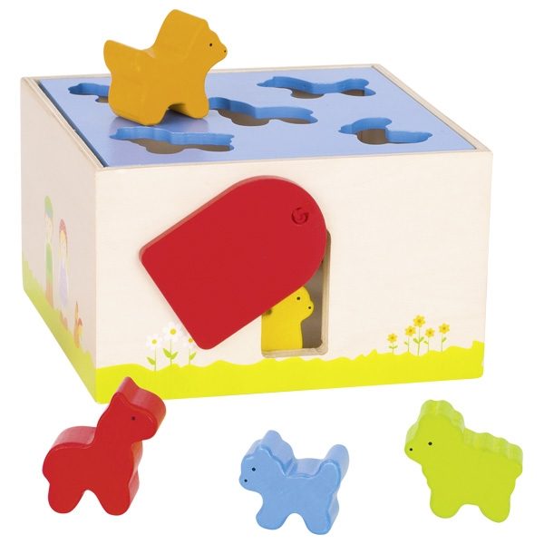 Goki Sort Box, Farm Animals