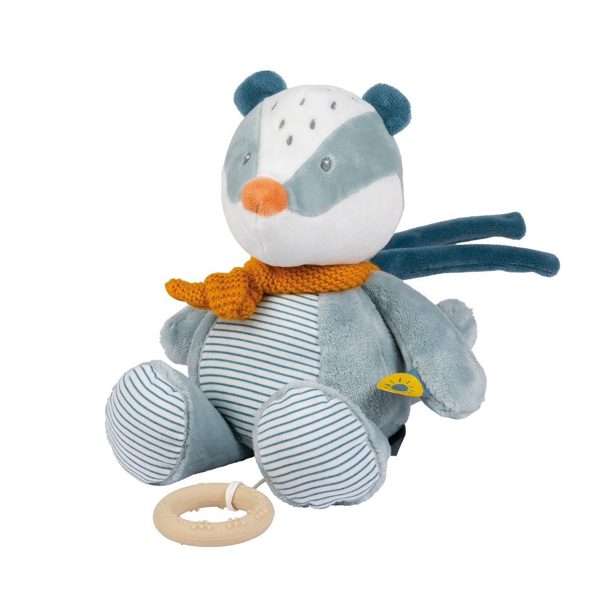 Nattou Musical Cuddly Badger Felix