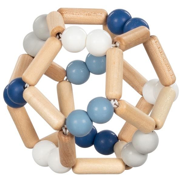 Goki Elastic Grasping Ring, Ball, Blue