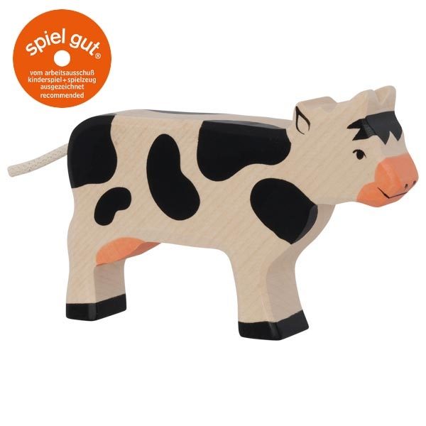 HOLZTIGER Cow, Standing, Black