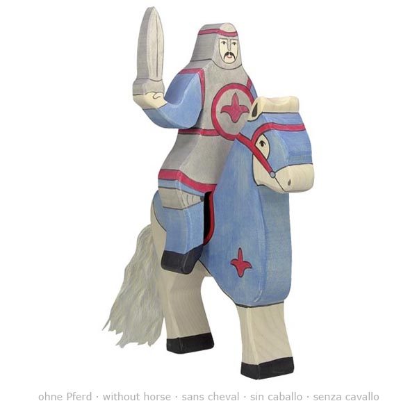 HOLZTIGER Blue Knight, Riding (without horse)