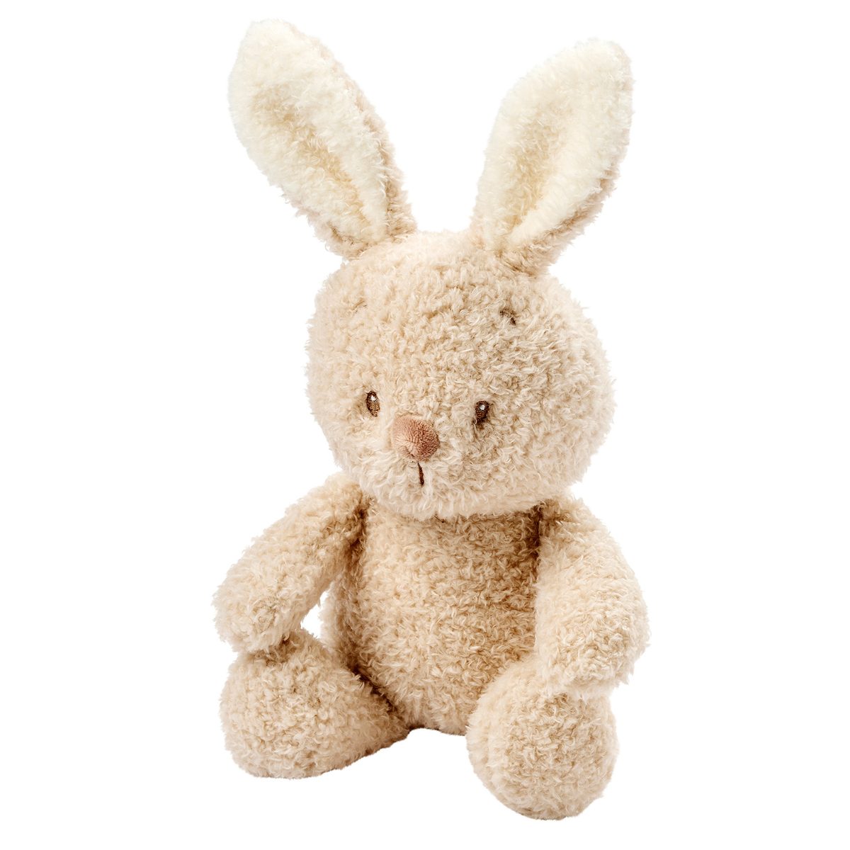 Nattou TEDDY Baby Plush Bunny, 25 cm, Beige